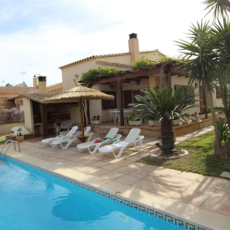 Casa Con Piscina Privada, Cerca Del Mar, Wifi Gratis, Aire Opcional, Mascotas Y Playa Perros - Es-184-10