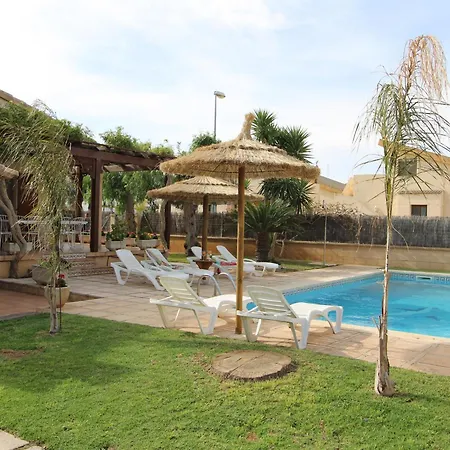 Casa Con Piscina Privada, Cerca Del Mar, Wifi Gratis, Aire Opcional, Mascotas Y Playa Perros - Es-184-10